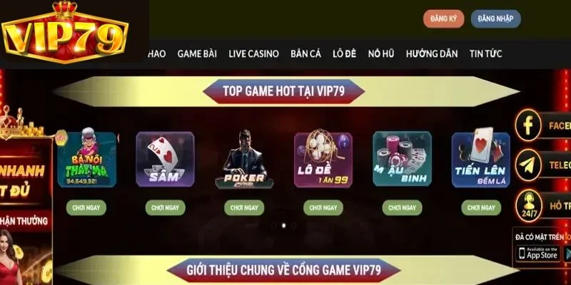 Chỉ từ 3 phút bạn đã hoàn thành đăng ký VIP79.